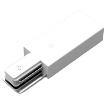 Адаптер питания GAUSS для подключения трековых шинопроводов к сети белый Адаптер питания GAUSS для подключения трековых шинопроводов к сети белый