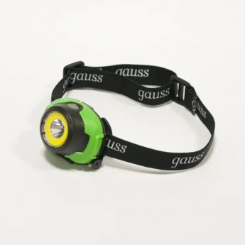 Фонарь налобный GAUSS GFL303 4W 230lm 3xAAA LED Фонарь налобный GAUSS GFL303 4W 230lm 3xAAA LED