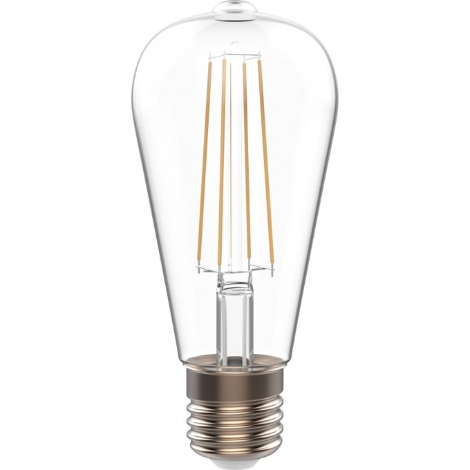 Лампа GAUSS BASIC FILAMENT А60 3W 300LM 2400К Е27 GOLDEN LED 1/10/100 1027253