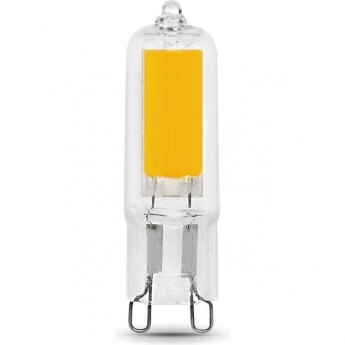 Лампа GAUSS BLACK LED G9 AC220-240V 4.5W 3000K GLASS Лампа GAUSS BLACK LED G9 AC220-240V 4.5W 3000K GLASS