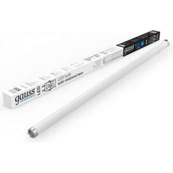 Лампа GAUSS ELEMENTARY T8 10W 800LM 6500K G13 поворотная LED 1/30 стекло Лампа GAUSS ELEMENTARY T8 10W 800LM 6500K G13 поворотная LED 1/30 стекло
