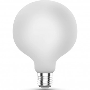 Лампа GAUSS FILAMENT G125 10W 1070lm 3000К Е27 milky LED Лампа GAUSS FILAMENT G125 10W 1070lm 3000К Е27 milky LED