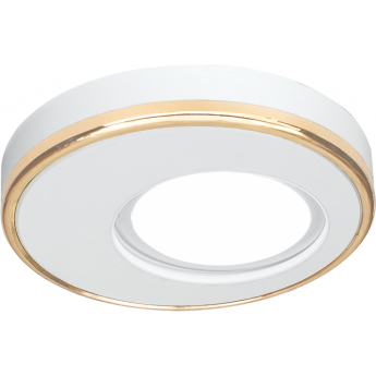 Светильник GAUSS ALUMINIUM AL004 Круг. Белый/Золото, Gu5.3 Светильник GAUSS ALUMINIUM AL004 Круг. Белый/Золото, Gu5.3