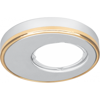 Светильник GAUSS ALUMINIUM AL003 Круг. Матовый алюминий/Золото, Gu5.3 Светильник GAUSS ALUMINIUM AL003 Круг. Матовый алюминий/Золото, Gu5.3