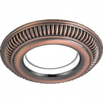 Светильник GAUSS ANTIQUE CA040 Круг. Темная Бронза, Gu5.3 1/100 Светильник GAUSS ANTIQUE CA040 Круг. Темная Бронза, Gu5.3 1/100