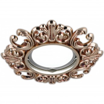 Светильник GAUSS ANTIQUE CA046 Круг. Золото/Черный Gu5.3 1/40 Светильник GAUSS ANTIQUE CA046 Круг. Золото/Черный Gu5.3 1/40