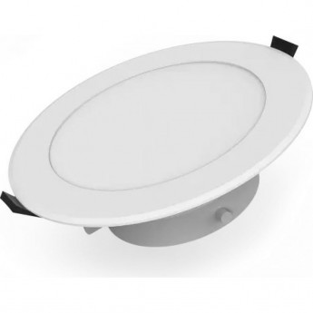 Светильник GAUSS ELEMENTARY DOWNLIGHT круг 7,5W 620lm 4000K 185-250V IP54 95*45 белый LED 1/40 Светильник GAUSS ELEMENTARY DOWNLIGHT круг 7,5W 620lm 4000K 185-250V IP54 95*45 белый LED 1/40