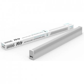Светильник GAUSS ELEMENTARY TL линейный 4W 300lm 4000K IP20 LED 1/25 Светильник GAUSS ELEMENTARY TL линейный 4W 300lm 4000K IP20 LED 1/25
