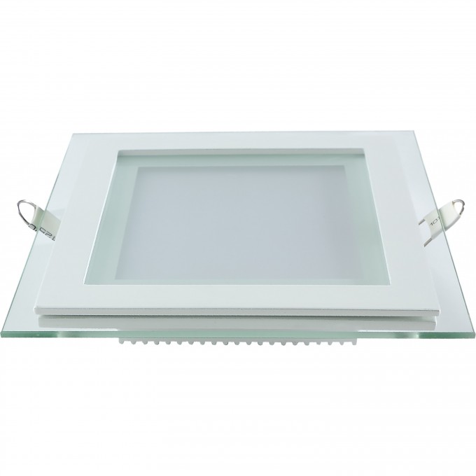 Светильник светодиодный встраиваемый GAUSS 18W 1480lm 4100K IP20 с декоративным стеклом 948111218